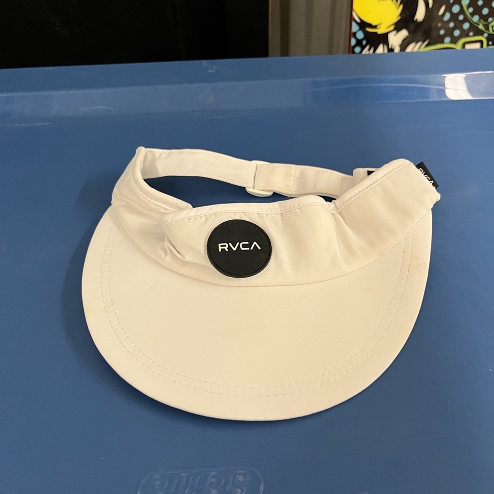 RVCA Classic White Visor
